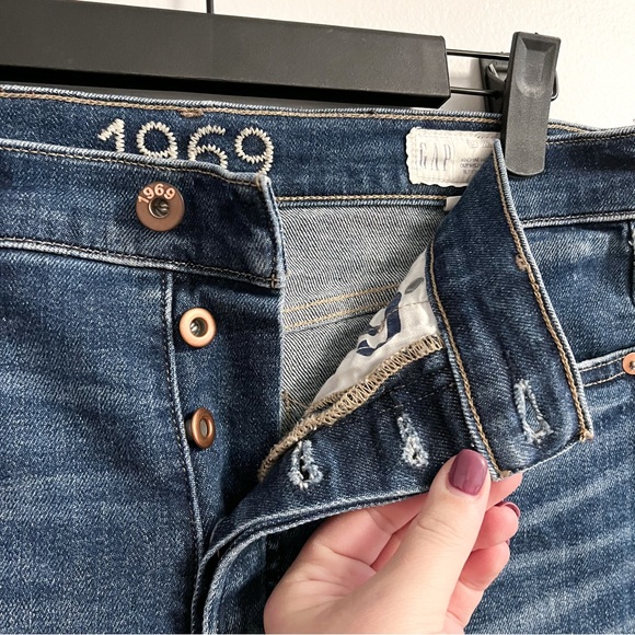 *SOLD* The GAP Selvedge Cigarette Jeans - Picture 5 of 7